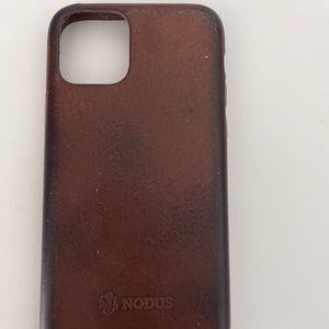 Nodus iPhone 11 Pro Leather Case